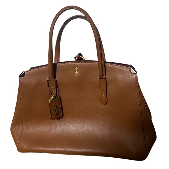 Coach Handbags - Coach Cooper Carryall Saddle 1941 bag brown